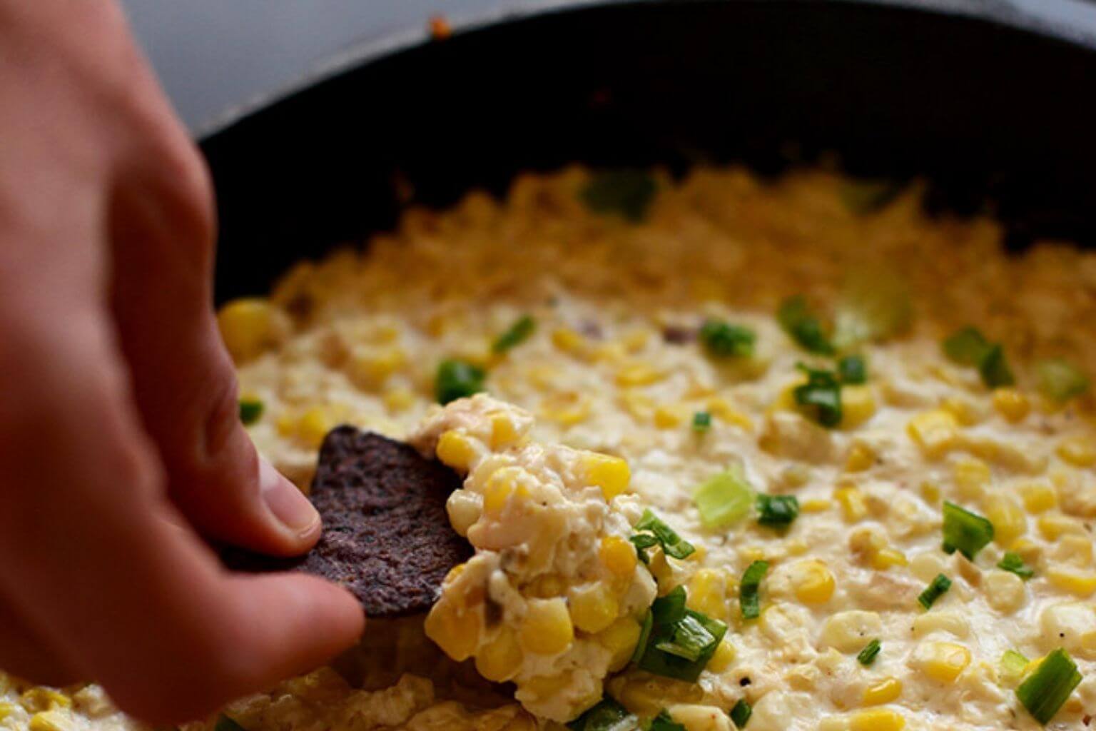 Corn and Cotija Dip