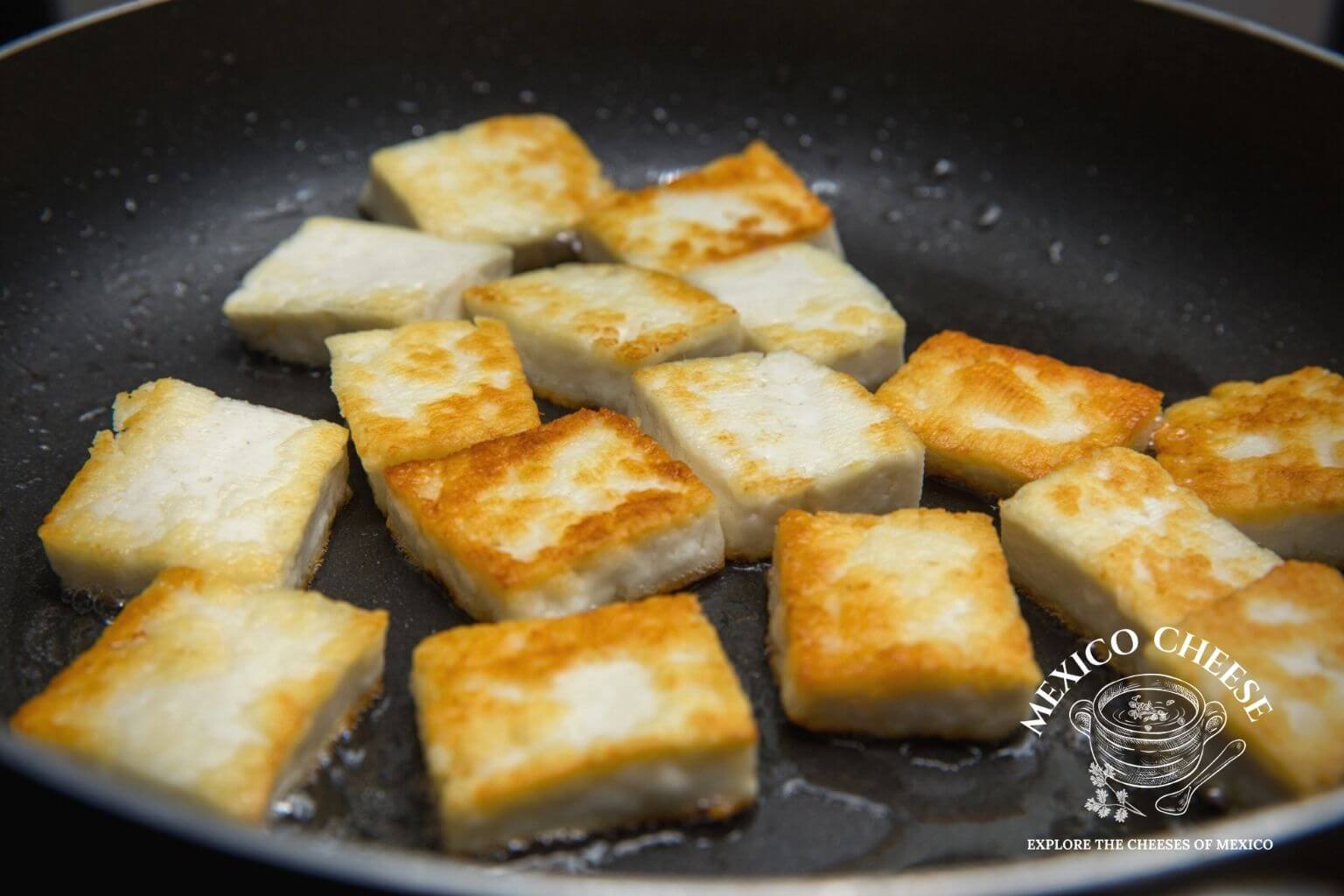 Tofu - A vegan Mexican Cheese substitute