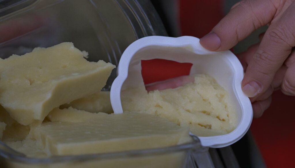 Storing queso fresco