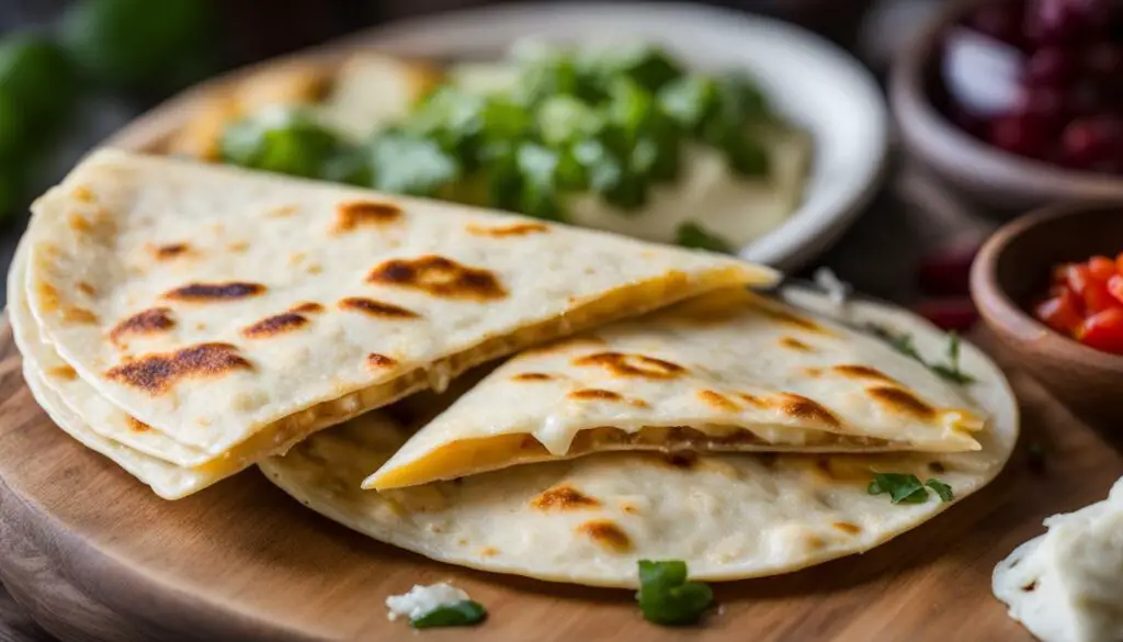difference between oaxaca cheese and queso quesadilla